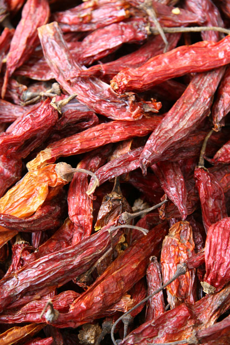 Chillies Closeup